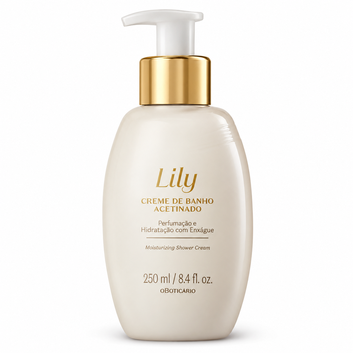Creme de Banho Acetinado Lily, 250ml