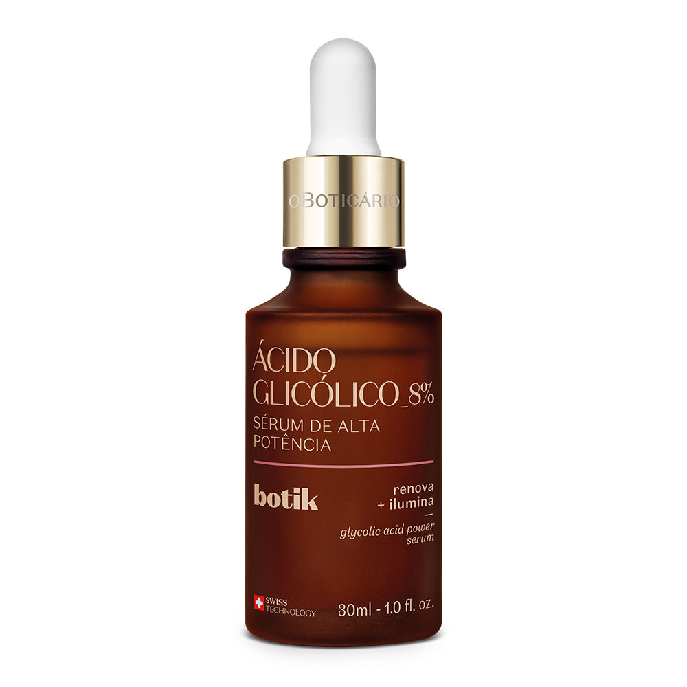 Ácido Glicólico 9% Sérum de Alta Potência, 30 ml