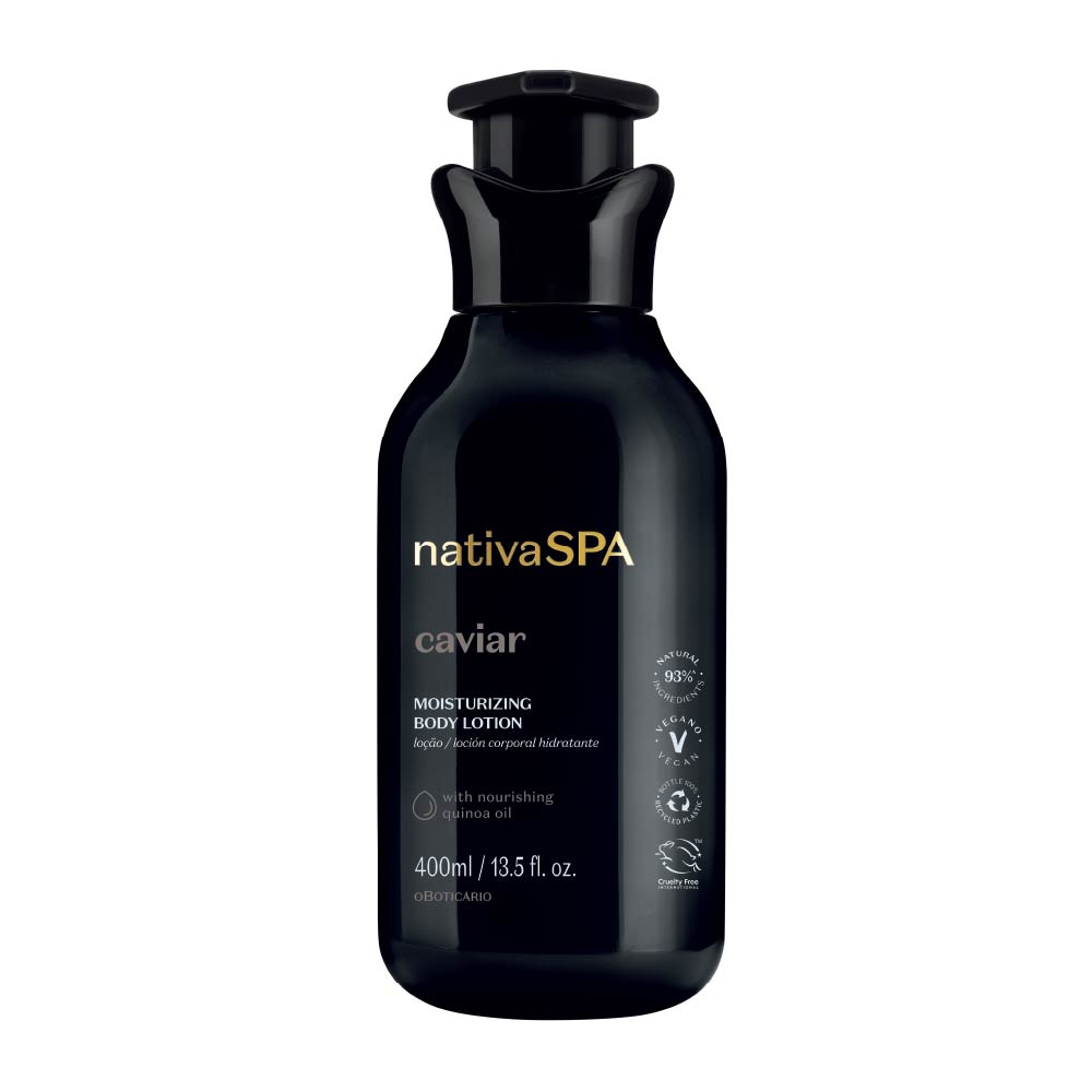 Loção Hidratante Nativa Spa Caviar, 400ml